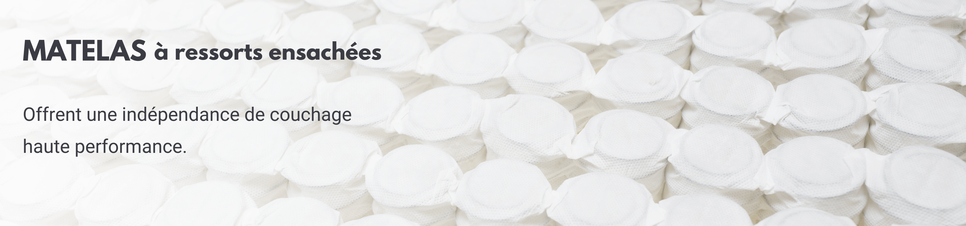 Matelas à ressorts ensachés Matelas à ressorts ensachés