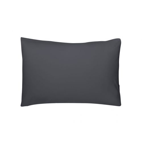 TAIE D'OREILLER COTONELLE GRIS CARBONE
