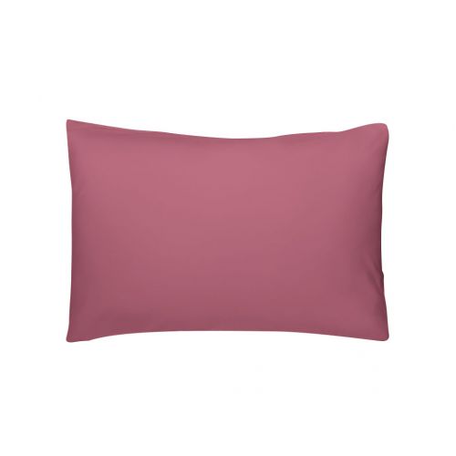 TAIE D'OREILLER COTONELLE ROSE DE BOIS
