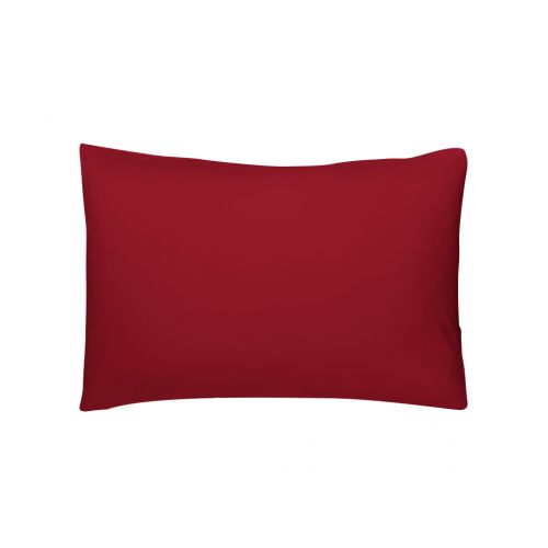 TAIE D'OREILLER COTONELLE ROUGE