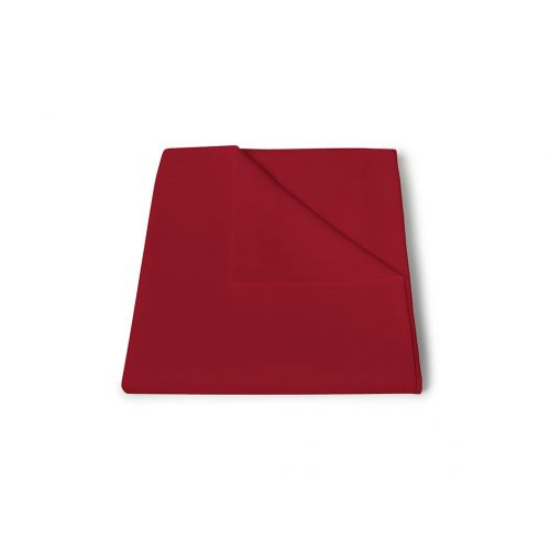 DRAP PLAT COTONELLE ROUGE