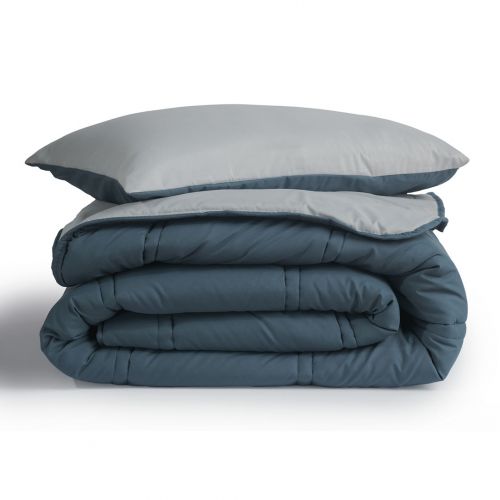 COUETTE R BICOLORE VERT CANARD VERT D'EAU 