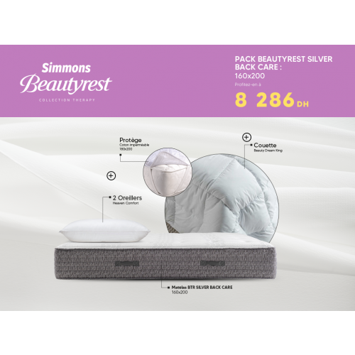 PACK BEAUTYREST SILVER BACK CARE 				 					